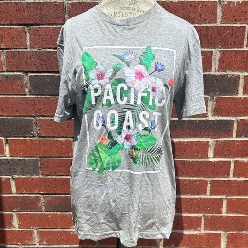 Gray Pacific Coast Graphic T-Shirt   PM2